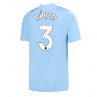Maglie da calcio Manchester City Ruben Dias #3 Prima Maglia 2023-24 Manica Corta
